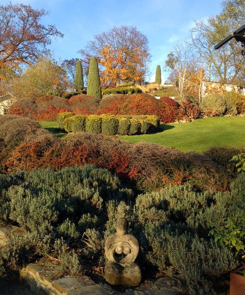 Garden of Family Hotel Okoř