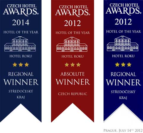Czech Hotel Awards 2012 and 2014